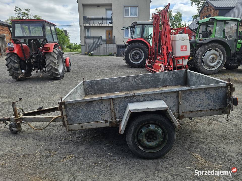 Przyczepa samochodowa burtowe Zleszyn sprzedam