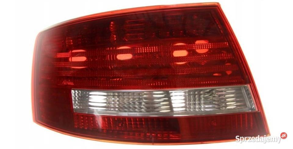 Audi A6 C6 0408 Lampa tylna lewa ULO z listwą lewe łódzkie Łódź