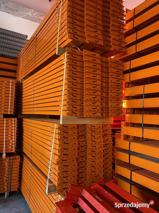 REGAŁY magazynowe paletowe przemysłowe STOW Poznań