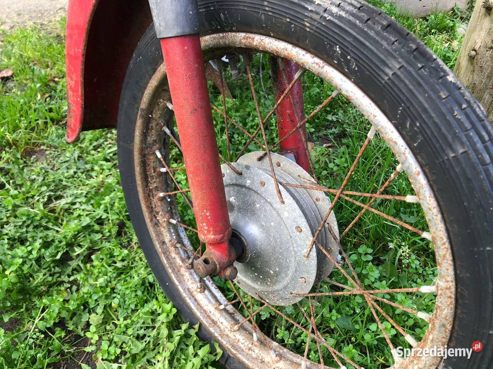 Motocykl zabytkowy włoski Moto Guzzi Zigolo