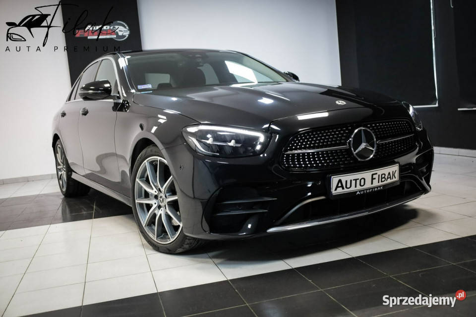 Mercedes E 220 e220d4MaticAMG LineSalon czujnik martwego pola Konstantynów Łódzki