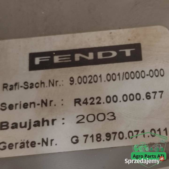 Panel kontrolny F718970071020 Fendt 718 Vario podlaskie