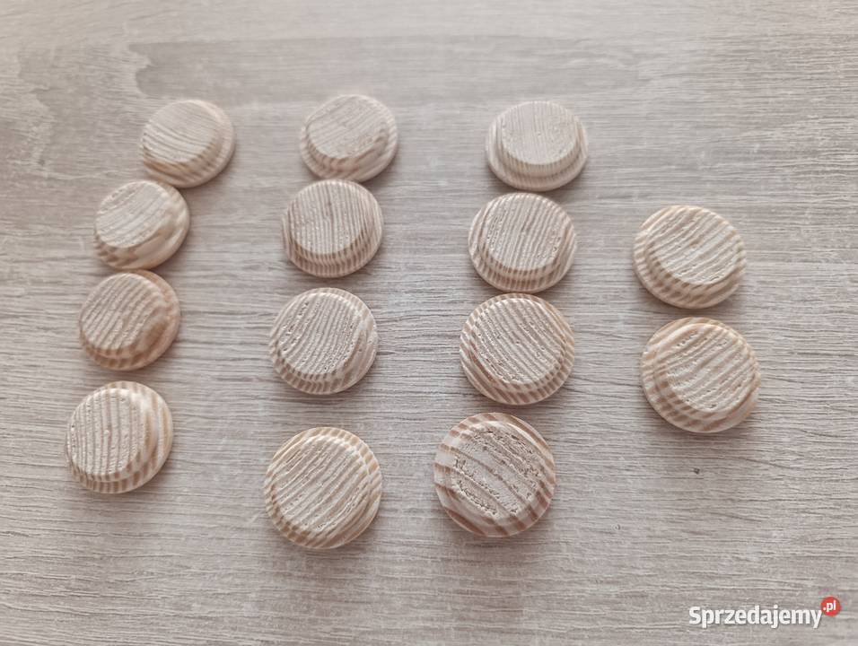 Zaślepka grzybkowa drewniana 20 mm Kwidzyn sprzedam