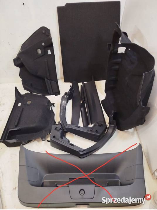 TAPICERKA BAGAZNIKA KOMPLET GOLF VII 7 osobowe Oświęcim