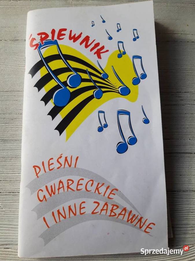 Śpiewnik pieśni gwareckie i inne zabawne Antykwariat śląskie Bielsko-Biała sprzedam