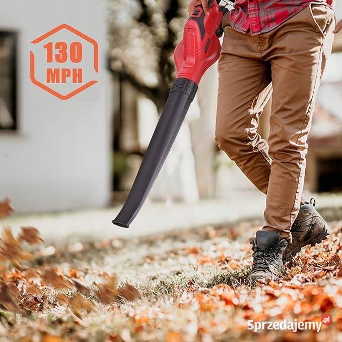 Dmuchawa Akumulatorowa do Liści z Akumulatorem i Myszyniec