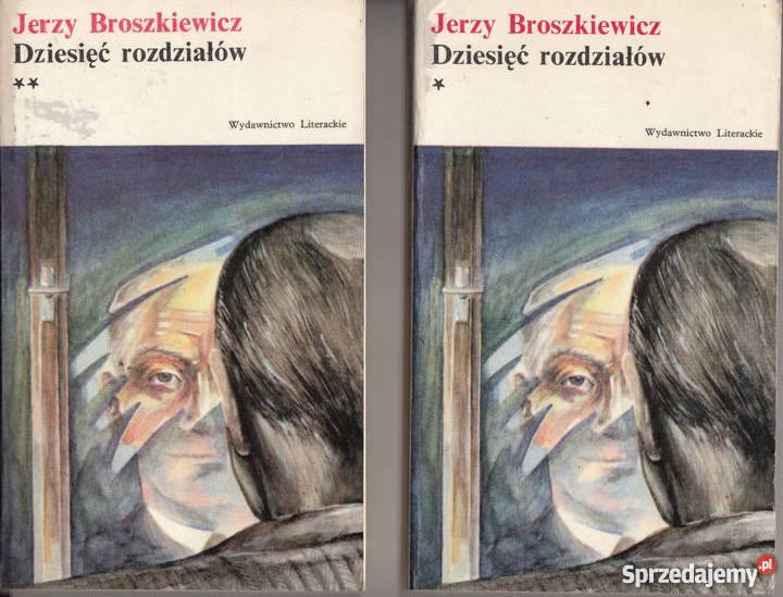 01535 DZIESIĘĆ ROZDZIAŁÓW 2 TOMY JERZY literatura piękna - proza polska Proza i poezja małopolskie