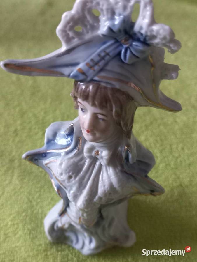 Figurka porcelanowa popiersie mężczyzny Toruń
