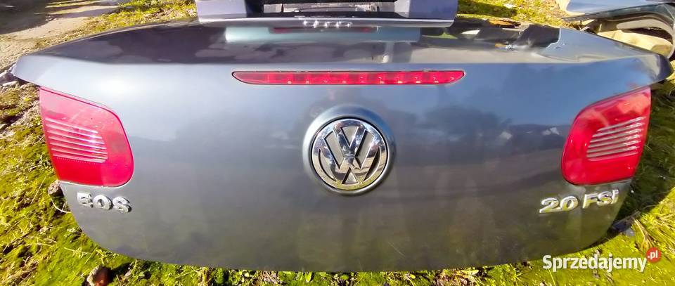 Tylna klapa VW EOS osobowe łódzkie Sieradz