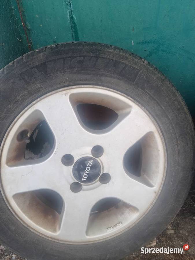 Koła alu do toyoty Yaris 14 4x100 śląskie Dąbrowa Górnicza sprzedam