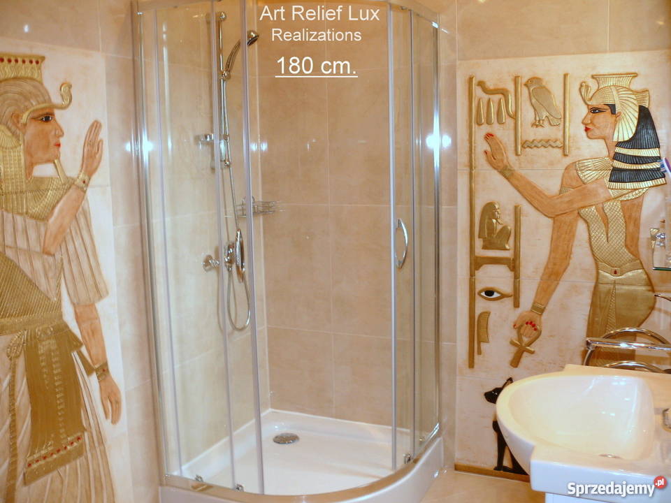 relief płaskorzeźba egipska płaskorzeźby Dekoracje i ozdoby lubuskie Zielona Góra