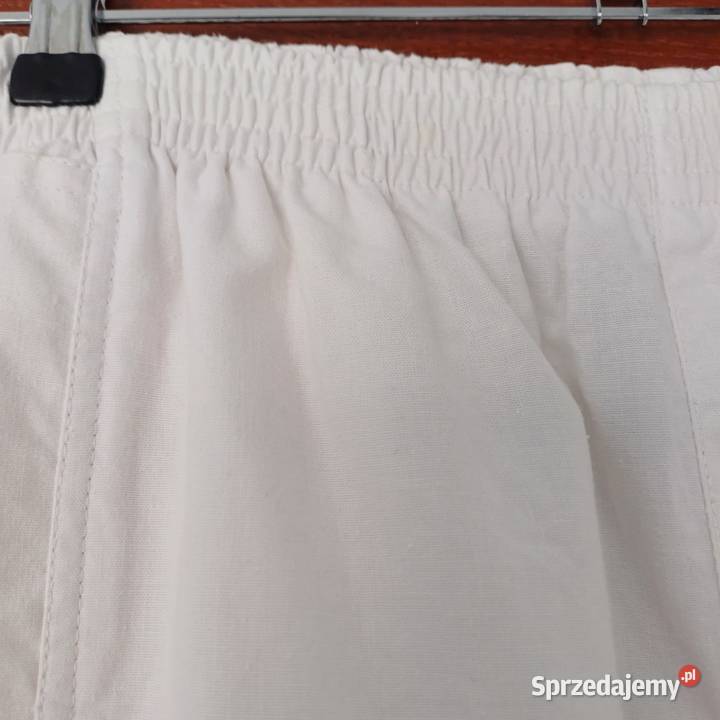 Spodnie białe Gitano L na gumce Sieradz