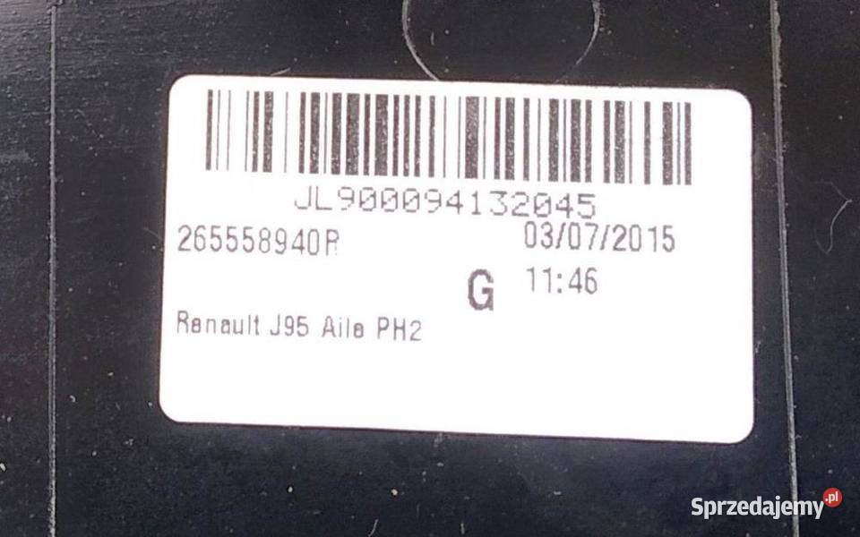 RENAULT SCENIC 3 LAMPA TYŁ LEWA 14 NOWA