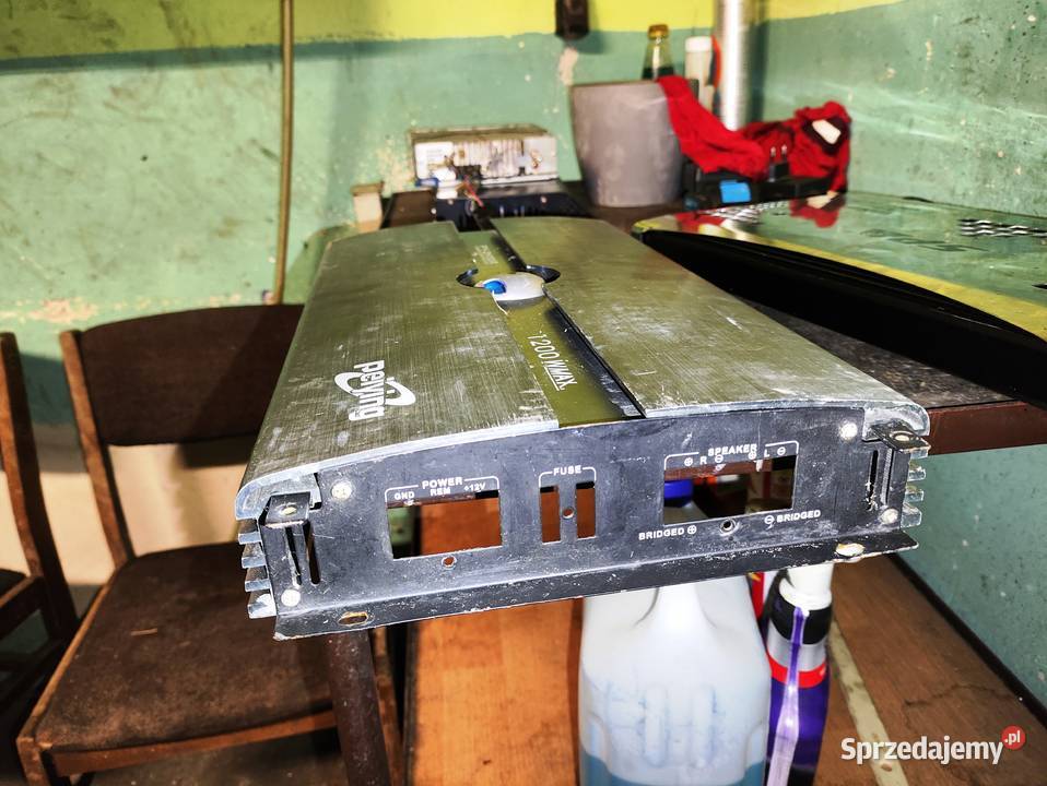 Obudowa wzmacniacza samochodowego 2 kanały Niegowonice sprzedam