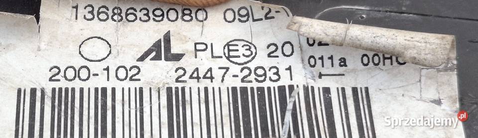 DUCATO JUMPER BOXER 06 REFLEKTOR PRAWY LAMPA osobowe Oświetlenie