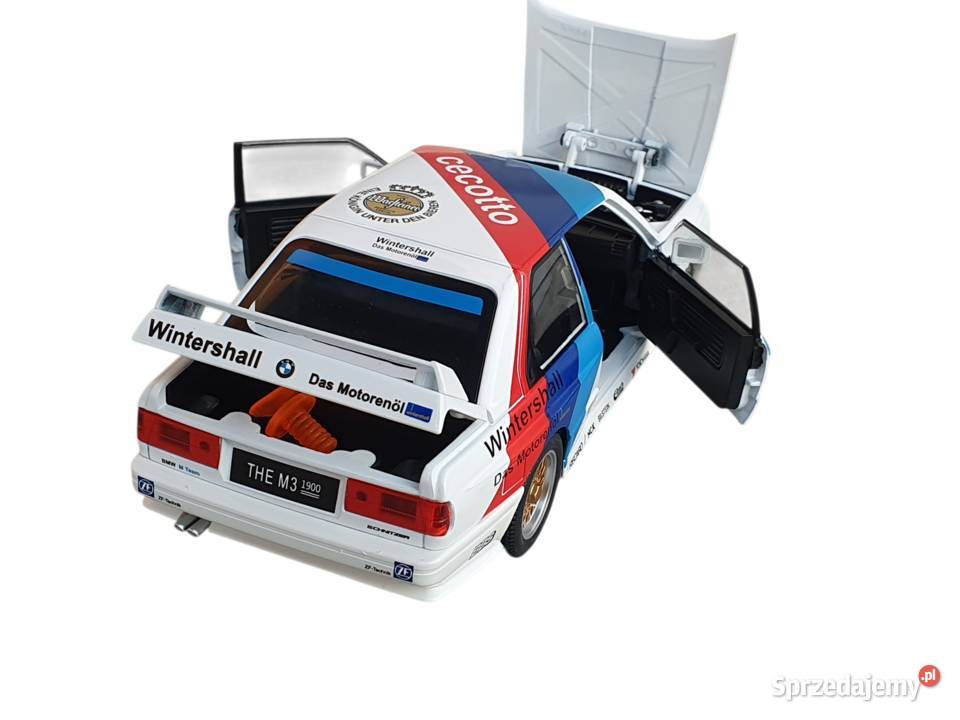 Model samochodu BMW E30 M3 skala 124 wersja 1988 śląskie