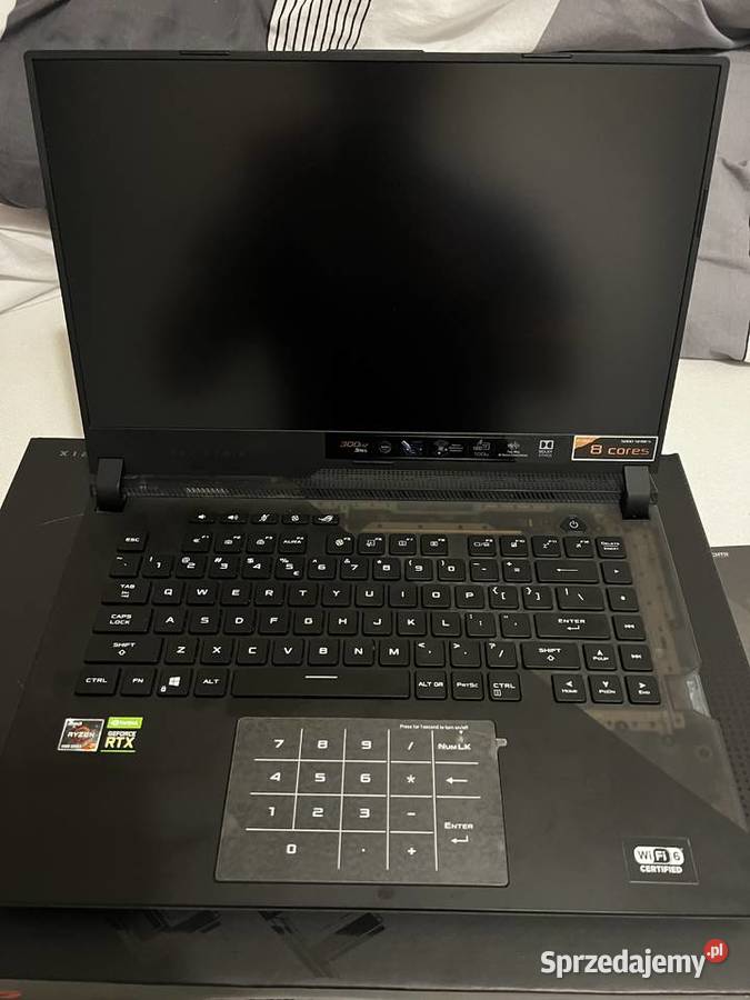 Asus rog strix G533QS rtx3080 ryzen 7 16gb ram małopolskie Kraków