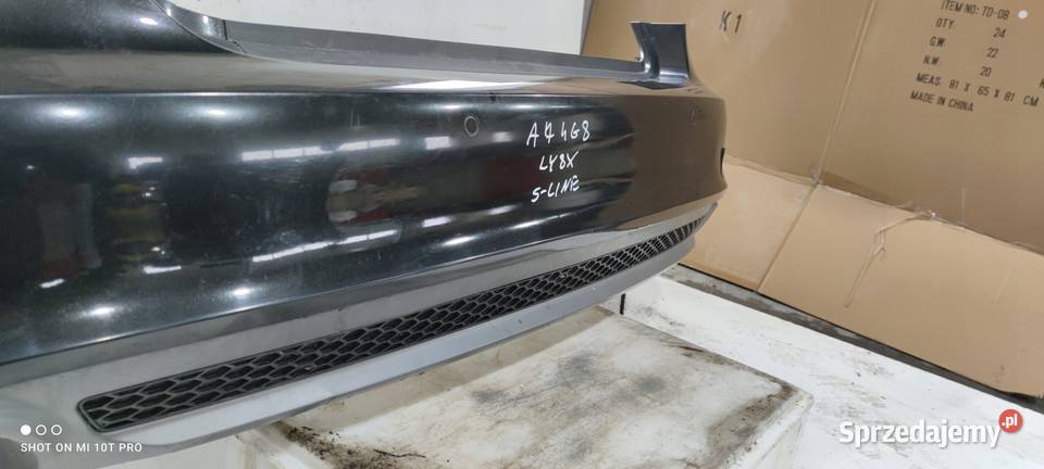 ZDERZAK TYŁ AUDI A7 4G8 S LINE PDC KOMPLET LY8X osobowe Przystajń