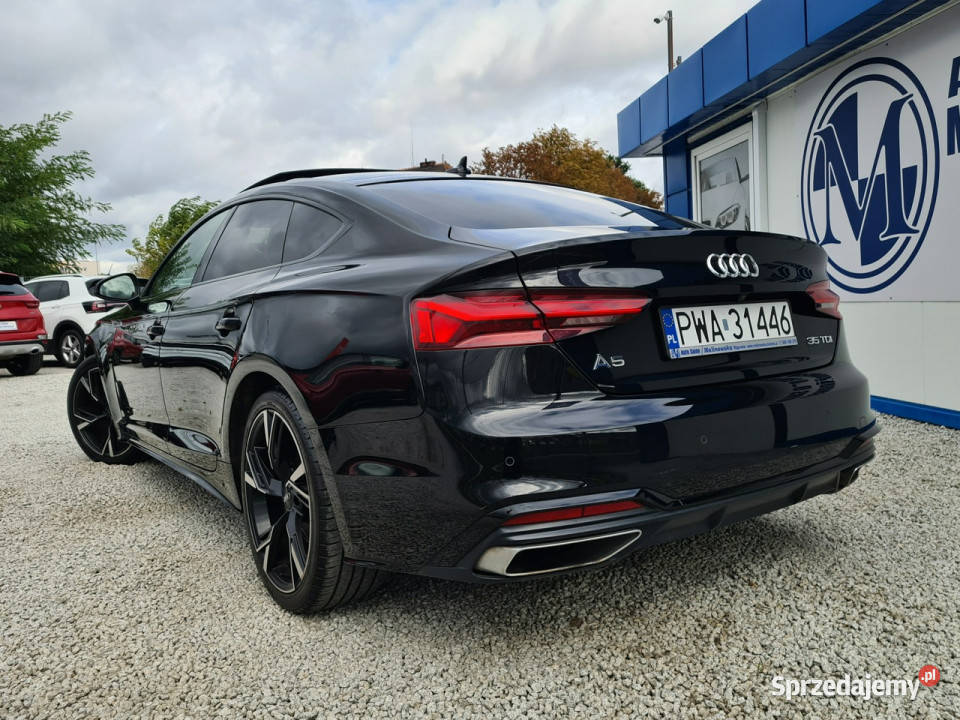 Audi A5 Sportback SLine Szyberdach Navi 2xPDC Wągrowiec
