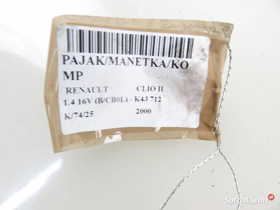 PRZEŁĄCZNIK ZESPOLONY RENAULT CLIO II 7700432860 Panele sterowania, przełączniki Części samochodowe małopolskie