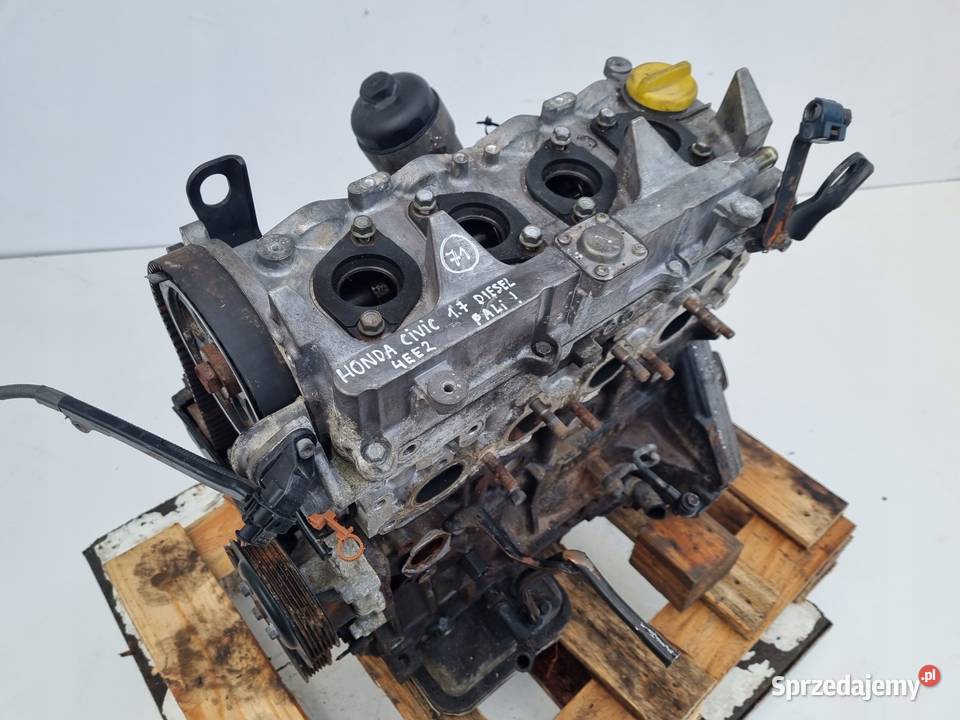 SILNIK Honda Civic VII 17 D CDTI 100 pali 4EE2 Rudka
