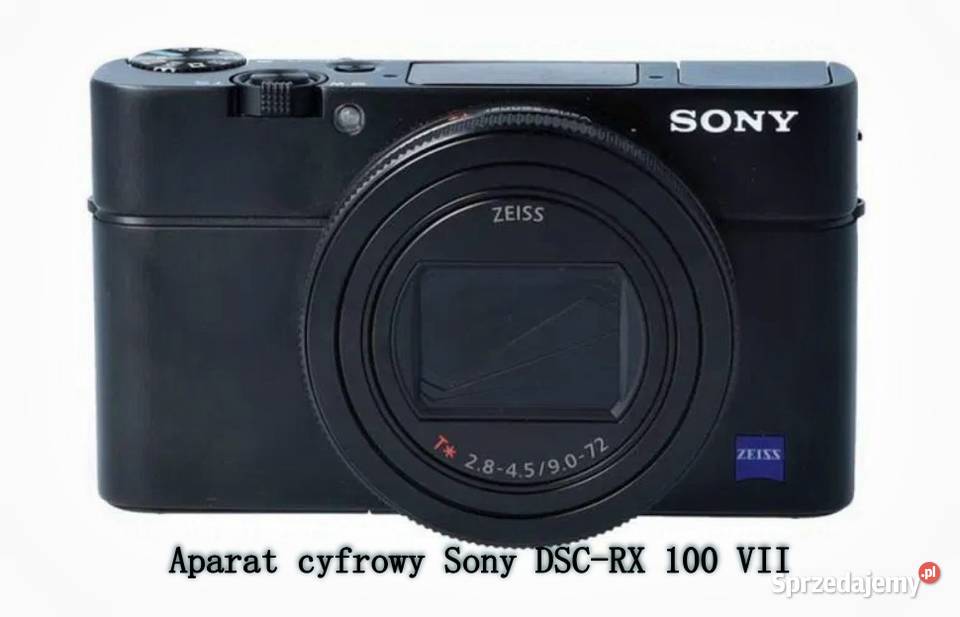 Aparat cyfrowy Sony DSCRX 100 VIIgwarancja Pabianice sprzedam