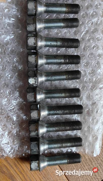 śruby do kół M12 stożek długosć 4045mm Śruby Warszawa sprzedam