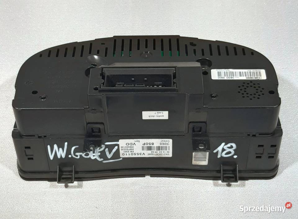 LICZNIK ZEGARY VW GOLF V 14 1K0920850P osobowe Mielęcin