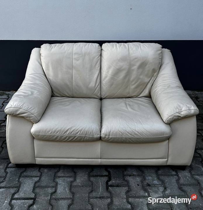 Mega okazja Sofa ze skóry naturalnej śląskie Bielsko-Biała