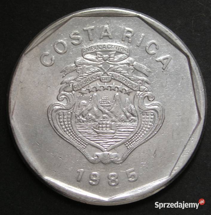 KOSTARYKA 20 COLONES 1985 Łódź