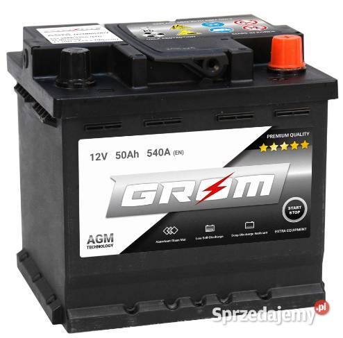 888x666x735 Akumulator GROM AGM STARTSTOP 50Ah Opole
