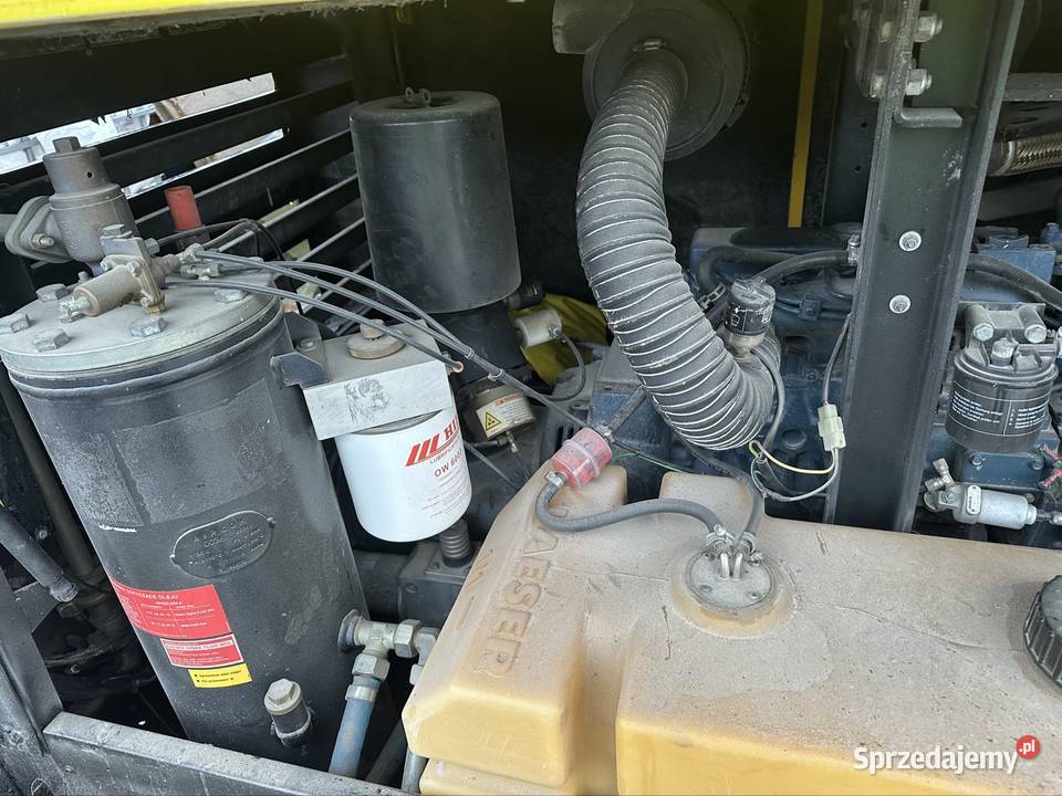 Zestaw do piaskowania kompresor śrubowy Kozienice sprzedam