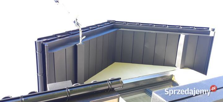 Panel ścienny elewacyjny, podbitka dachowa, segmentowa