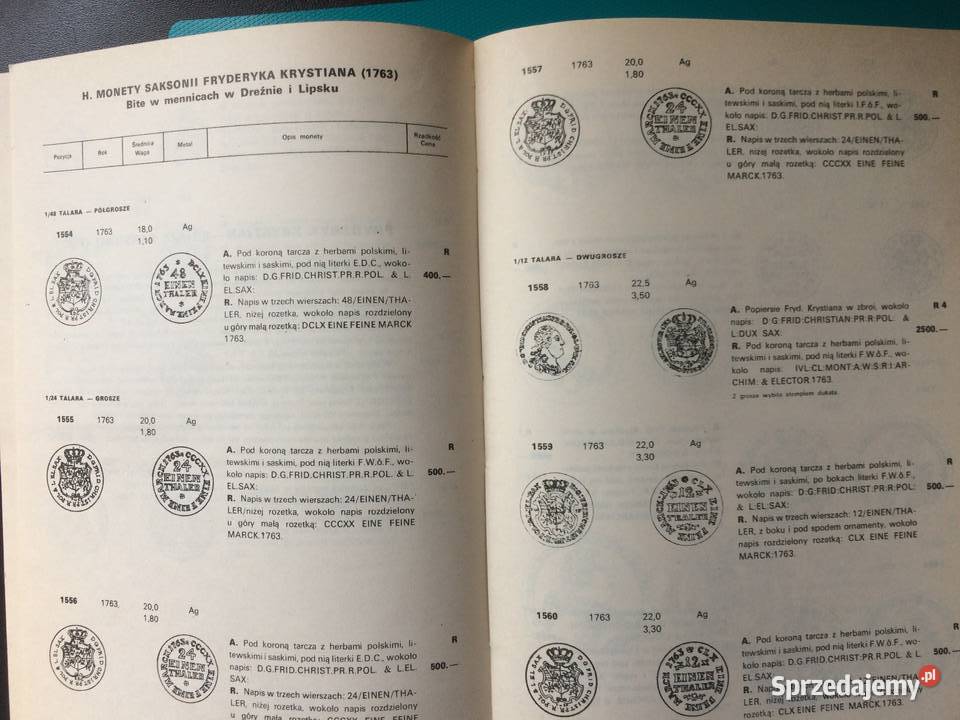 3452 Katalog Monet Polskich 16971763 Antykwariat zachodniopomorskie Szczecin sprzedam