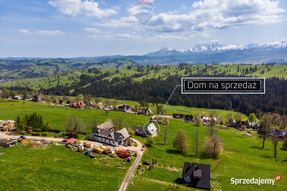 Działka z panoramą na Tatry w Bustryku k Zębu Bustryk