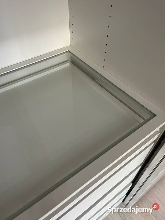 Pojemna szafa z przesuwnymi drzwiami 200x236x60 mazowieckie Warszawa