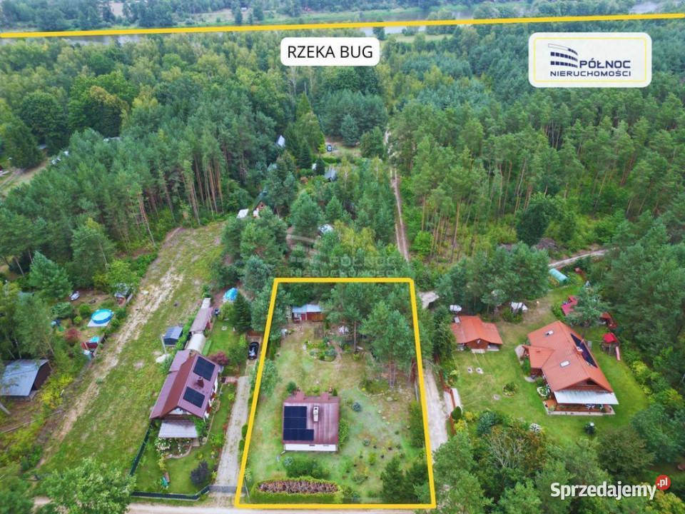 Mierzwice Kolonia dom w sercu przyrody elektryczne Mierzwice-Kolonia