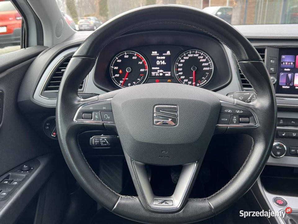 SEAT Leon 2019r FV23 SalonPL ASO FullLED 99043km Leon Chorzów
