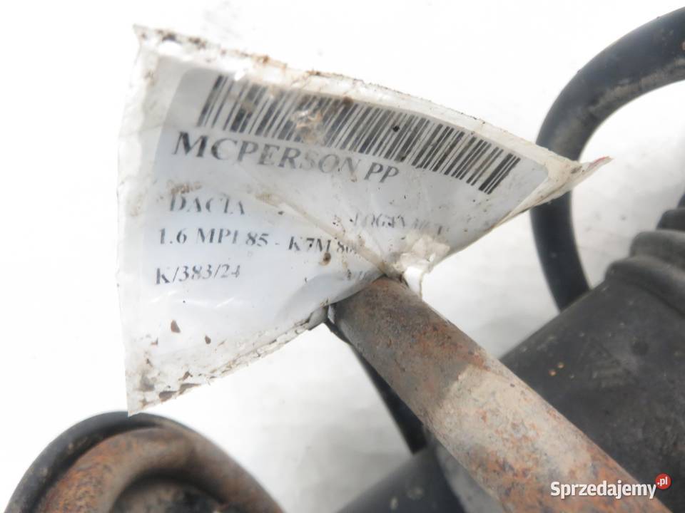 MCPERSON PRAWY PRZEDNI DACIA LOGAN MCV 16 B sprzedam