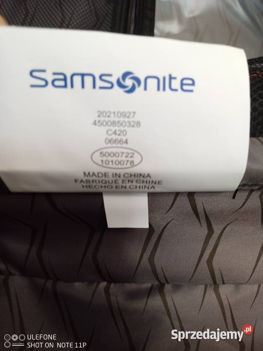 NOWA walizka biznesowa Samsonite z USB 30 taniej Wagowo sprzedam