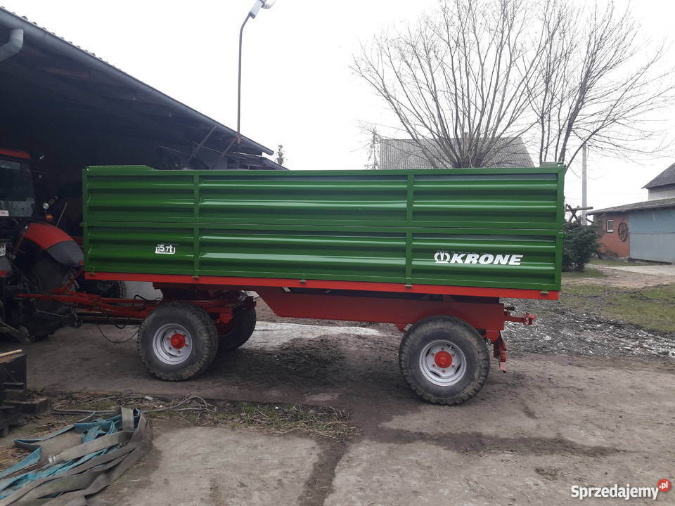 przyczepa krone Królików
