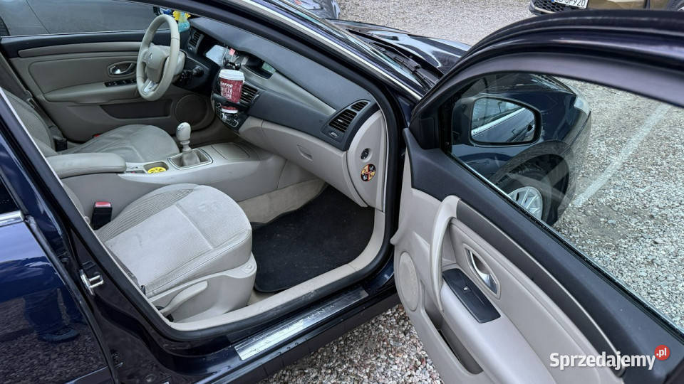Renault Laguna 20 dci bi xenon pół skóry 2x elektrycznie ustawiane fotele Gdańsk