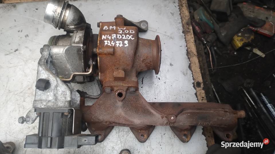 BMW E60 E90 20 d N47D20C turbosprężarka 724779