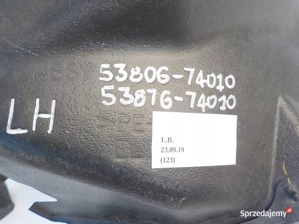 NADKOLE LEWY PRZÓD TOYOTA IQ Nowy Tomyśl sprzedam