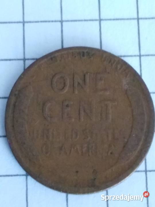Moneta 1 cent usa Lincoln 1924 Żary