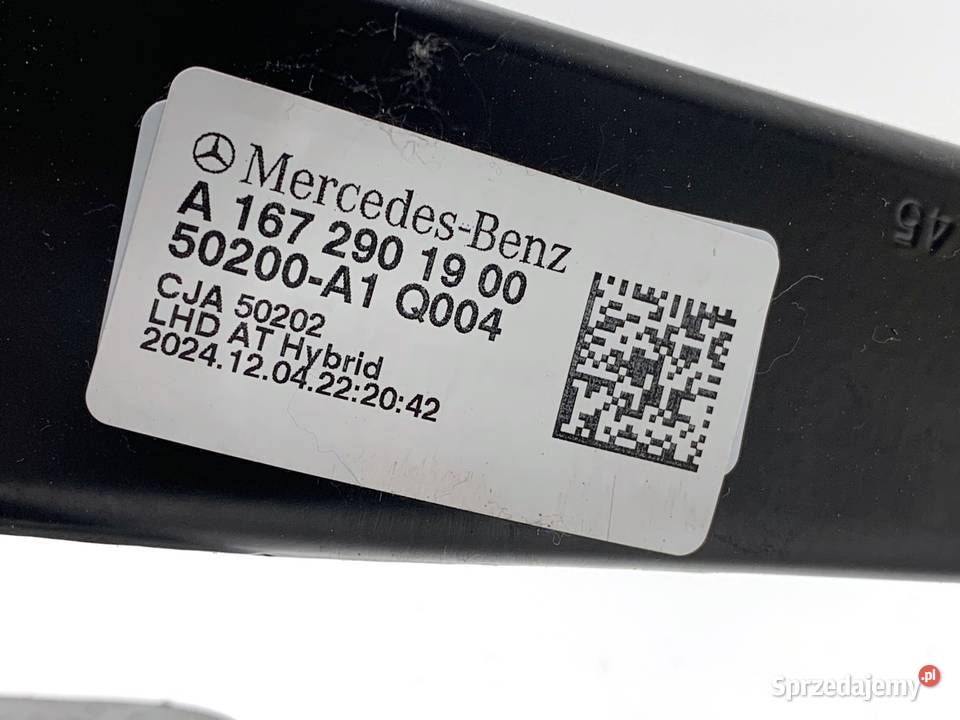 PEDAŁ HAMULCA MERCEDES GLE A2139051303 20 269
