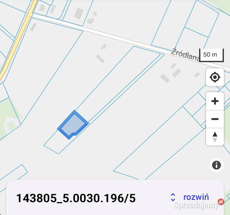 Działka z WZ 1500m2