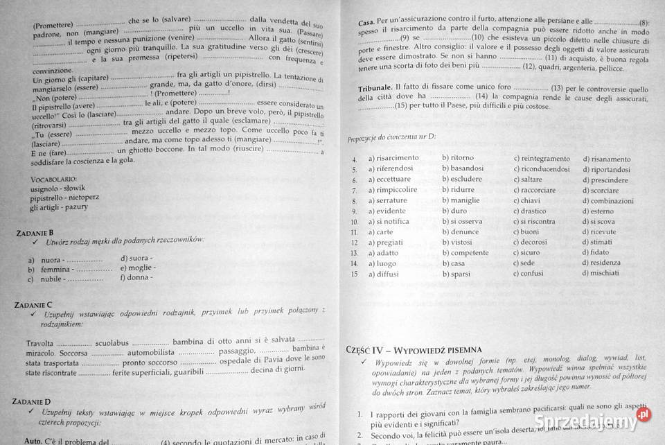 Informator maturalny 2000 Język francuski lubelskie Chełm