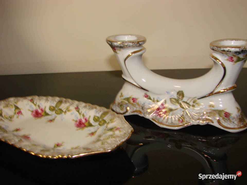 Chodzież świecznik półmisek Pruszcz Gdański