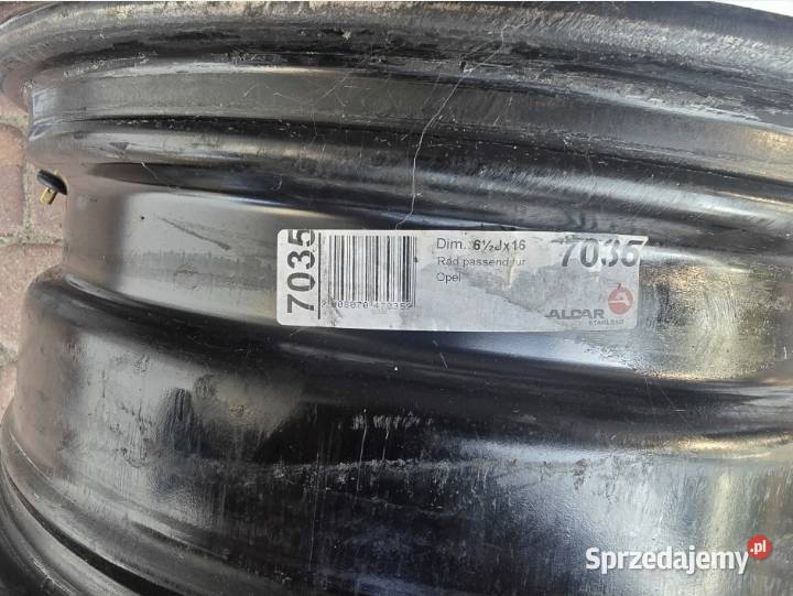 Komplet felg stalowych 16 do Opla Astry K 5x105 stalowe Białystok